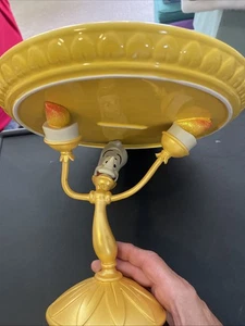 Disney Die Schöne und das Biest Lumiere Kuchenständer - 9" Höhe x 11" Breite NEUWERTIG! - Bild 1 von 12