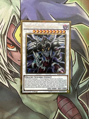 PGL2-EN014 Dragocytos Corrupted Nethersoul Dragon German 1st Ed NM Yugioh  - Image 1 of 2
