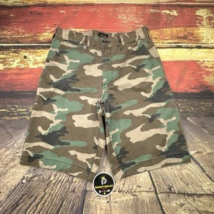 Pantaloncini mimetici RVCA uomo taglia 30 chino americano lunghezza ginocchio esercito bosco skater - Foto 1 di 11