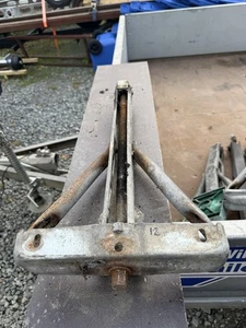 1x BPW Fahrgestell Wohnwagen Stabilisator Bein - Bild 1 von 3