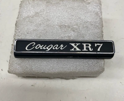 Mercury Cougar XR7 1971 1972 1973 guantera emblema de puerta OEM Foto 1 de 4
