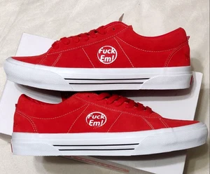 Zapatillas Supreme Vans Para Hombre F#ck Em Talla 11/44 Rojo SS 2024 Nuevas En Caja - Imagen 1 de 11