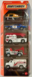 Matchbox 2025 MBX Rescue V Serie 5 Veicolo Confezione Regalo #JBX37 Scala 1:64 - Foto 1 di 2