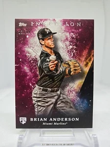 2018 Topps Inception Brian Anderson RC 23/99 #60 Miami Marlins - Picture 1 of 2