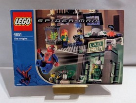 LEGO 4851 - Instruction Manual ONLY- Spiderman - The Origins