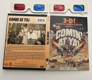 Comin' At Ya! - 3-D mit Brille (DVD, 1981, Nashorn) Schnappetui schön! Mit Brille - Bild 1 von 4