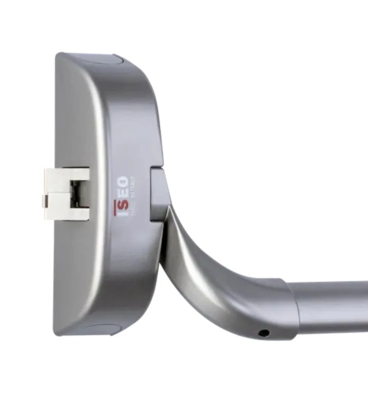 Iseo Idea Bolt Dispositivo Per Barra A Spinta Maniglia Antipanico Argento - Immagine 1 di 4