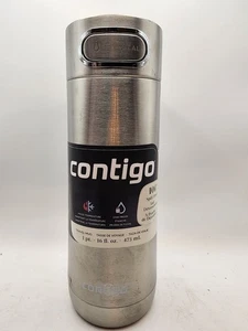Taza de viaje térmica de acero inoxidable con aislamiento al vacío Contigo Luxe AUTOSEAL 16 oz - Imagen 1 de 7