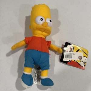 Vtg The Simpsons Bart Simpson Nanco 2005 10" Plush Doll NWT 20th Century Fox - Picture 1 of 4