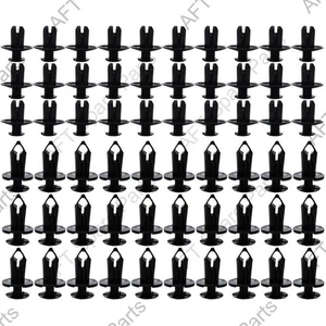 US 190X Car Panel Lining Clips Fastener Rivet Splash Guard Sill Wheel Arch Trim - Foto 1 di 5