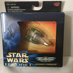 Star Wars Episode I Micro Machines (1999) Galoob Gasgano's Podracer Mini Toy Veh - Picture 1 of 4