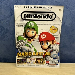 NINTENDO LA RIVISTA UFFICIALE N. 77 APRILE 2008 POSTER MARIO KART WII FR1 63240 - Foto 1 di 5