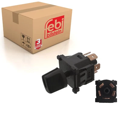 Interruptor ventilador de aire acondicionado para Volkswagen Corrado Eurovan Golf 1 17 Febi 45623 Foto 1 de 3