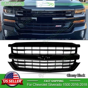 For 2016-2018 Chevrolet Silverado 1500 Z71 High Country Front Grille 104-02697D - Picture 1 of 15