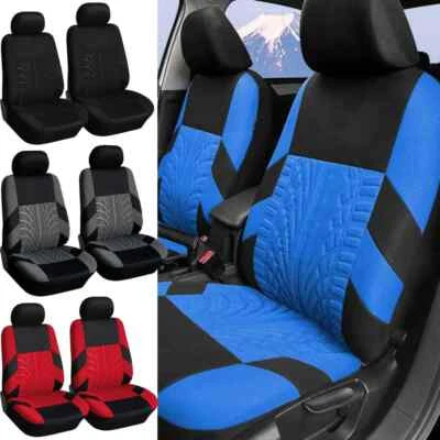 Auto Car Seat Covers Set Cloth 2-Seats Front Left Right Protector For TOYOTA USA Foto 1 de 4
