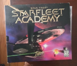 Star Trek Starfleet Academy PC CD Rom Game 5 Discs Windows Computer *free ship - Picture 1 of 5