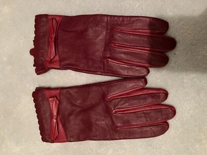 M & S Leather Gloves - Size M/L - Picture 1 of 2