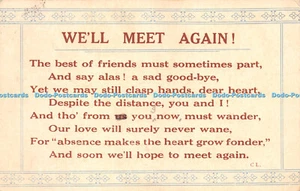 R245038 Wir sehen uns wieder E Mack Postkarte 1917 - Bild 1 von 4