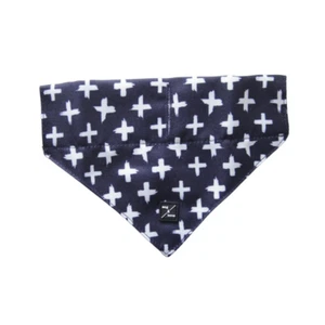 Mog and Bone Dog Bandana Navy Checker - Picture 1 of 1