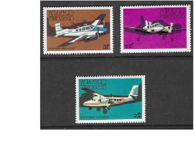 Grenada Scott 182-84 MNH, 1976, AVIATION AIRCRAFT - Image 1 of 1