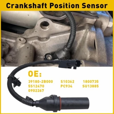 Crankshaft Crank Sensor Position For HYUNDAI ACCENT 2011-2014 KIA SOUL 2010-2013 - Image 1 of 4