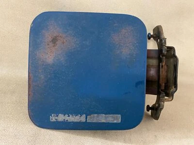 1979 Chevrolet C10 Fuel Gas Tank Door Lid Blue Faded Passenger Side - Image 1 of 4