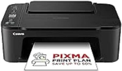 Canon PIXMA TS3550i 3 in 1 Wireless Home Office Printer Copier & Scanner - Black - Image 1 of 4