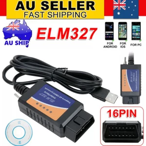 For Ford Forscan ELM327 Modified OBD2 Scanner V1.5 MS-CAN HS-CAN Code Reader AUS - Picture 1 of 20