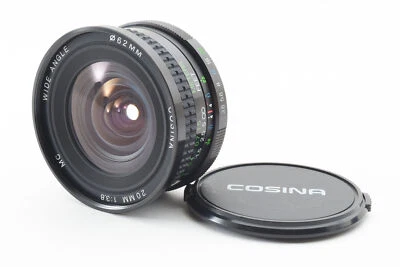 [Near MINT]  Cosina MC 20mm f/3.8 SLR Wide Angle Lens for Y/C Mount From JAPAN - Image 1 of 4