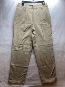 Ralph Lauren 30x30 Womens Sz 10 Beige Casual Chino Cotton Pants - Picture 1 of 8