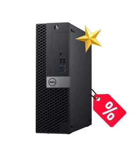 DELL SALE! Desktop Computer PC: Intel i5 6th Gen 8GB RAM 256GB SSD Windows Pro - Picture 1 of 19