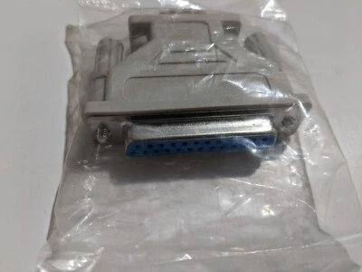 IEEE 1284 Parallel Interface Female DB-25 to male DE-9 connector - Image 1 of 3