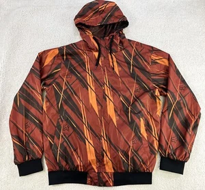 Fox Racing Windbreaker Jacket MX Motocross All Over Print Y2K Mens Large - Picture 1 of 9