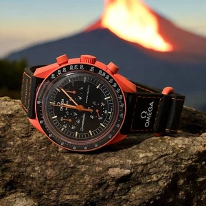 SWATCH OMEGA Reloj Lunar Misión a la Tierra Lava Nuevo (038) - Imagen 1 de 5