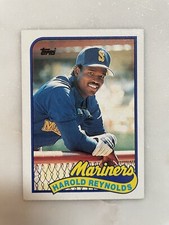 1989 Topps Harold Reynolds 580 - Mariners