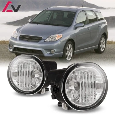 03-08 Par de luces antiniebla delanteras de repuesto para parachoques lentes transparentes Toyota Matrix Foto 1 de 4