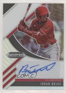 2020 Panini Prizm Draft Picks Auto Johan Rojas #A-JR.1 Auto