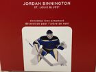 St Louis BluesNHL Jordan Binnington Hallmark Keepsake Christmas Ornament 2020