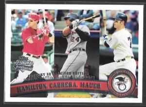2011 Topps Factory Set Diamond Anniversary Josh Hamilton Miguel Cabrera #109 - Picture 1 of 2