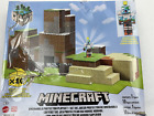 Minecraft Overworld Playset With Papercraft Blocks And Accessories Box Damage