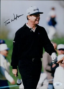 Tom Watson Golfer PGA Signed 8.5x11 Glossy Photo JSA Authenticated - Picture 1 of 2