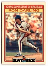 1986 Topps Kay-Bee Young Superstars of Baseball #6 Ron Darling NrMt-Mt  ID:50387