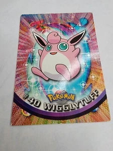 Topps Pokémon #40 Wigglytuff TV Animation Edition MP Small Crease - Picture 1 of 11