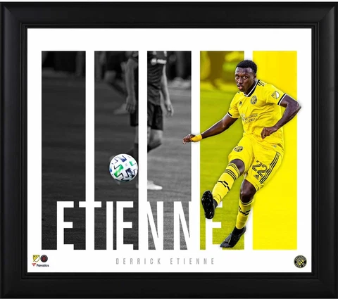 Derrick Etienne Columbus Crew SC 15x17 Player Panel Collage Cover