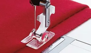 Verstellbarer Blindsaum Fuß Wikinger Husqvarna Nähmaschine 4129766-45 passt 1-7 - Bild 1 von 7