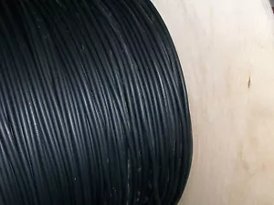 BLACK 5MM PERFORMANCE IGNITION LEAD CABLE HT FOR 1 FULL METER QUALITY LEAD - Picture 1 of 1