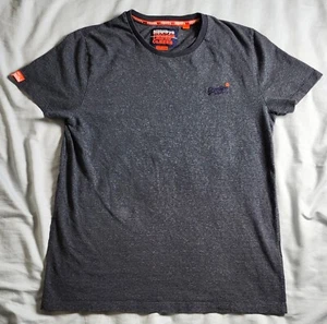 Superdry Shirt Orange Label Mens Color Navy Blue Size XXL - Picture 1 of 19