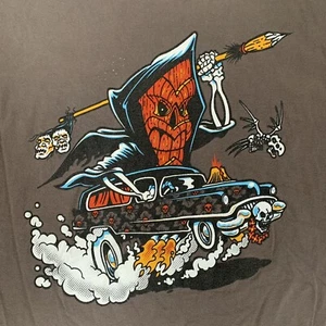 The Greaser Blair Slayer Army Green Graphic T-Shirt Mai Tai Tiki - Bild 1 von 10