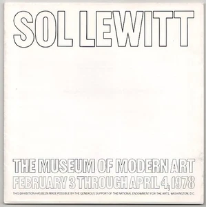 Alicia Legg / SOL LEWITT 1. Auflage 1978 #179176 - Bild 1 von 1