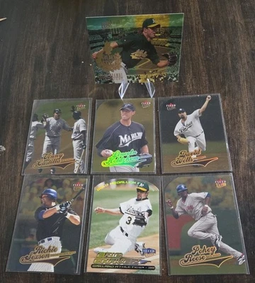 🔥⚾️ 1994/2004 Fleer Ultra золотой медальон 7 карт лот. Die Cut 🔥⚾️ - Изображение 1 из 4